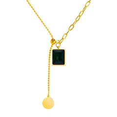 18K gold plated Stainless steel necklace for women and girls, Intensity, Kaaf