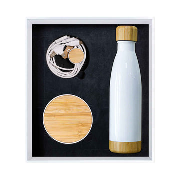 Promotional Giftset with Bamboo Products - 29.7 x 26 x 10 cm