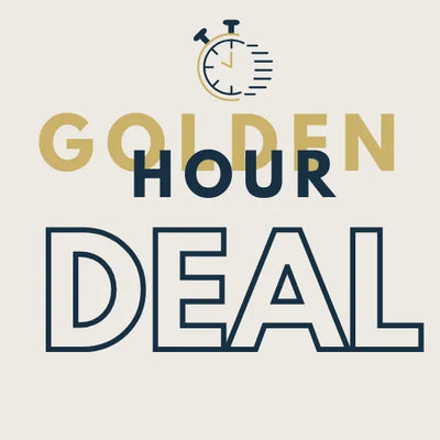 GOLDEN HOUR DEALS →
