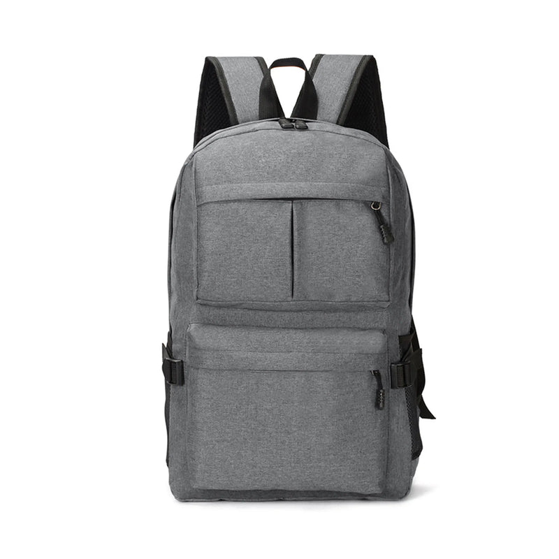 Back pack with USB Charging Point Gray