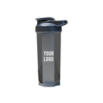 Customizable 700 ml sports protein shaker with mixing ball and flip‑top lid