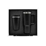 DuoBlack stainless thermal mug tumbler drinkware corporate gift set UAE