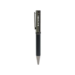Black metal pen with smooth stylish barrel – 11611BK
