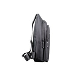 Compact black shoulder side bag with adjustable strap and zipper compartments 9. SEO Keywords Embedded: