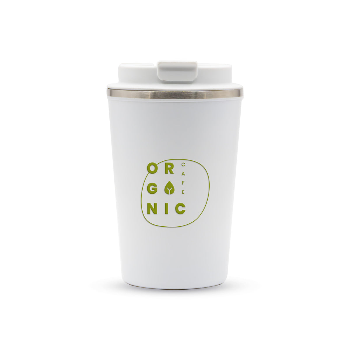 Stainless Steel Thermal Mug White