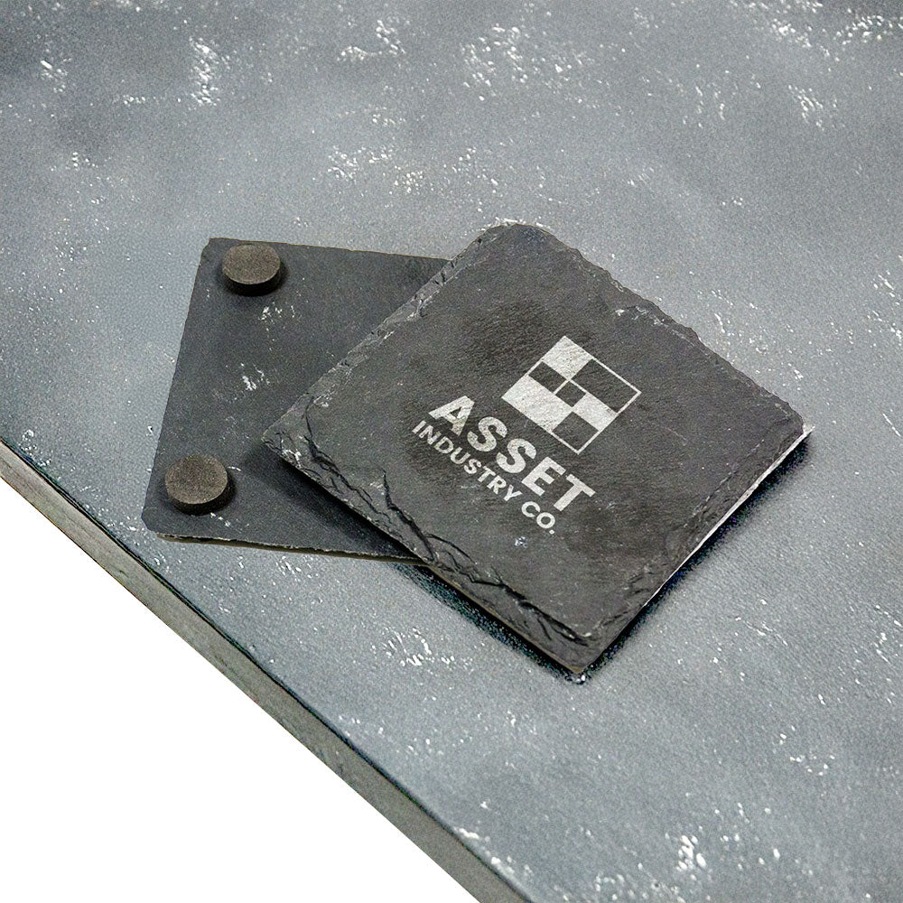 Black Slate Coaster