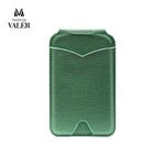 MirrFold premium leather magnetic foldable wallet card holder custom logo corporate gift UAE