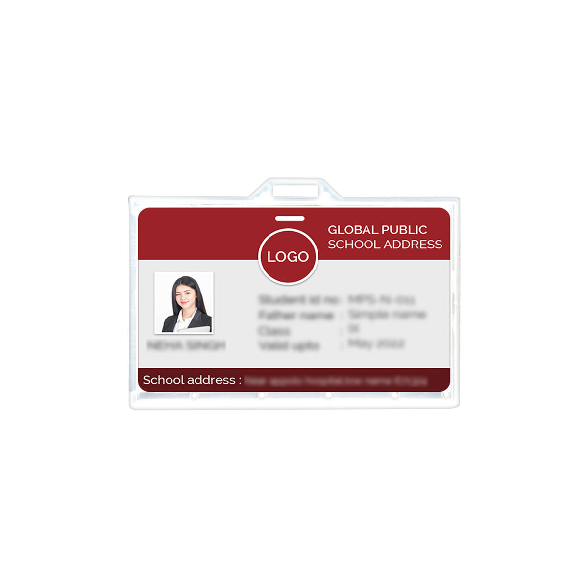 ID Card Holder (Vertical)
