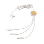 Bamboo and Recycled TPE Charging Cable