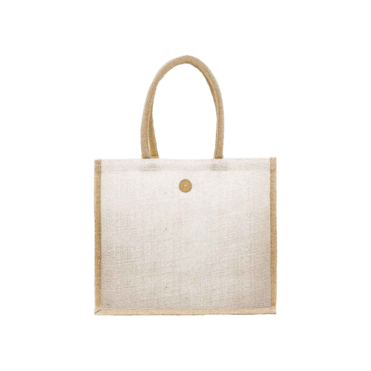 Jute Bag with Button
