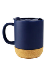 Ceramic Mug with Cork Bottom – custom branded corporate gift, Kaaf Creations UAE