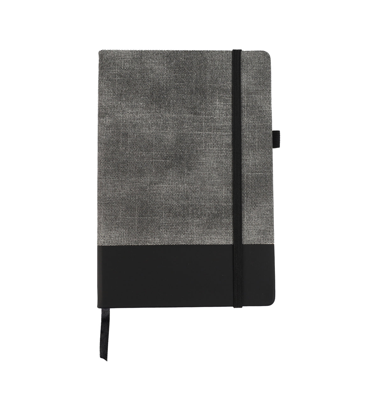 Two-tone Personalized PU Notebook – custom branded corporate gift, Kaaf Creations UAE