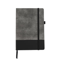 Two-tone Personalized PU Notebook – custom branded corporate gift, Kaaf Creations UAE