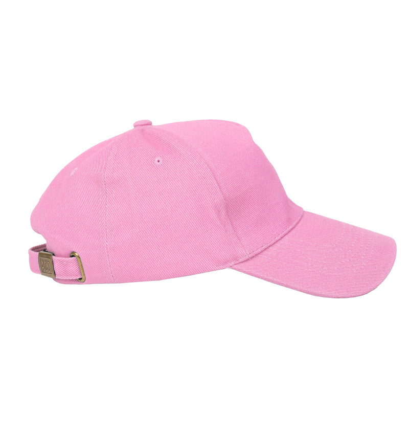 Brush Cotton Cap – Pink October Edition – custom branded corporate gift, Kaaf Creations UAE