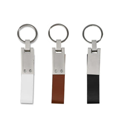 Key Chain Model 8 with Leather Band – custom branded corporate gift, Kaaf Creations UAE