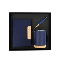 Bamboo Detailing Corporate Gift Box – custom branded corporate gift, Kaaf Creations UAE