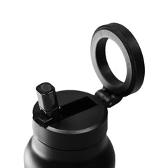 Magnetic insulated water bottle with phone holder in multiple colors