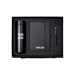 Notebook pen stainless bottle 3-piece corporate gift set UAE Dubai GCC