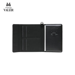 Leather passport holder travel wallet pen slot card slots custom branding Dubai GCC