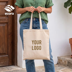 Recycled Cotton Tote Bag Natural