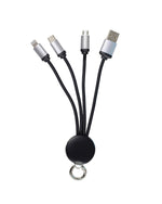 Light up 4 in 1 Charging Cable – custom branded corporate gift, Kaaf Creations UAE