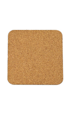 Sublimation Cork Tea Coaster - Square – custom branded corporate gift, Kaaf Creations UAE