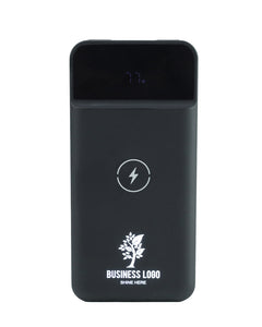 Powerbank with LED Display & Lightup Logo – custom branded corporate gift, Kaaf Creations UAE