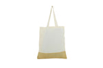 Jute Base Cotton Bag – custom branded corporate gift, Kaaf Creations UAE
