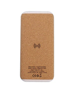 10000 mAh Wheat Straw + Cork Power Bank – custom branded corporate gift, Kaaf Creations UAE