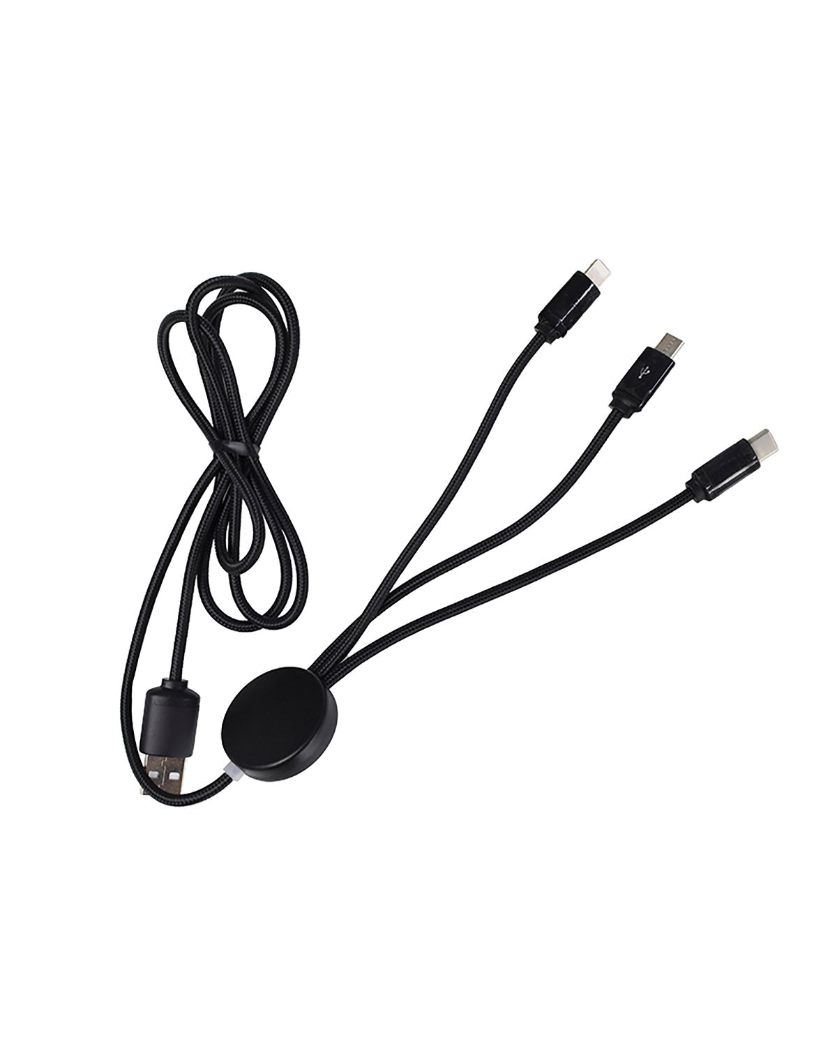 Light up 4 in 1 Charging Cable 1 Metre – custom branded corporate gift, Kaaf Creations UAE