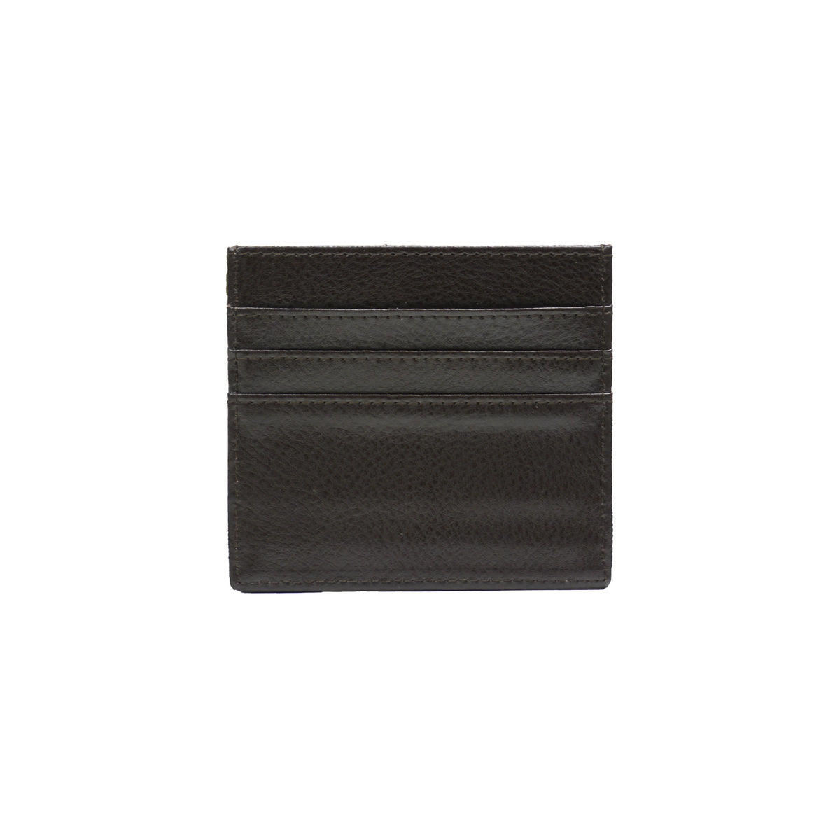 2 side leather card holder