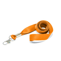 Lanyard with Metal Hook Orange