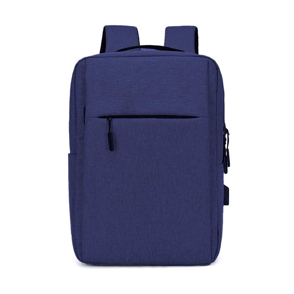 Backpack with USB Charging Point Blue