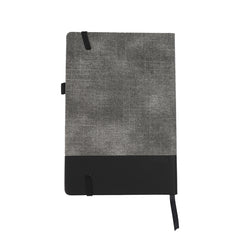 Two-tone Personalized PU Notebook – custom branded corporate gift, Kaaf Creations UAE