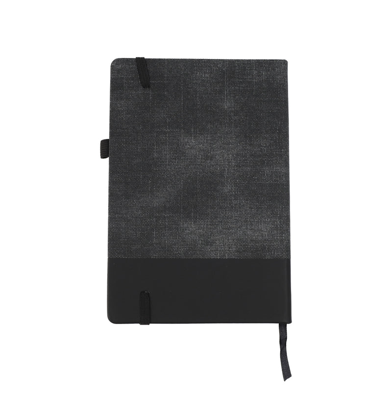 Two-tone Personalized PU Notebook – custom branded corporate gift, Kaaf Creations UAE