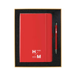 Giftset with Red Notebook and Pen