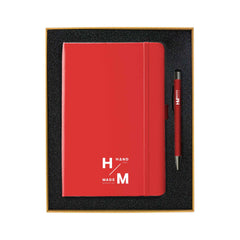 Giftset with Red Notebook and Pen