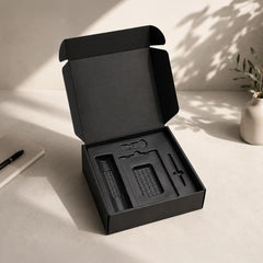 Premium Corrugated Gift Box Black
