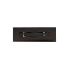 Luxury Gift Box with PU Leather Handle Black