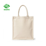 Corded handle detail on the Ethorix laminated canvas tote