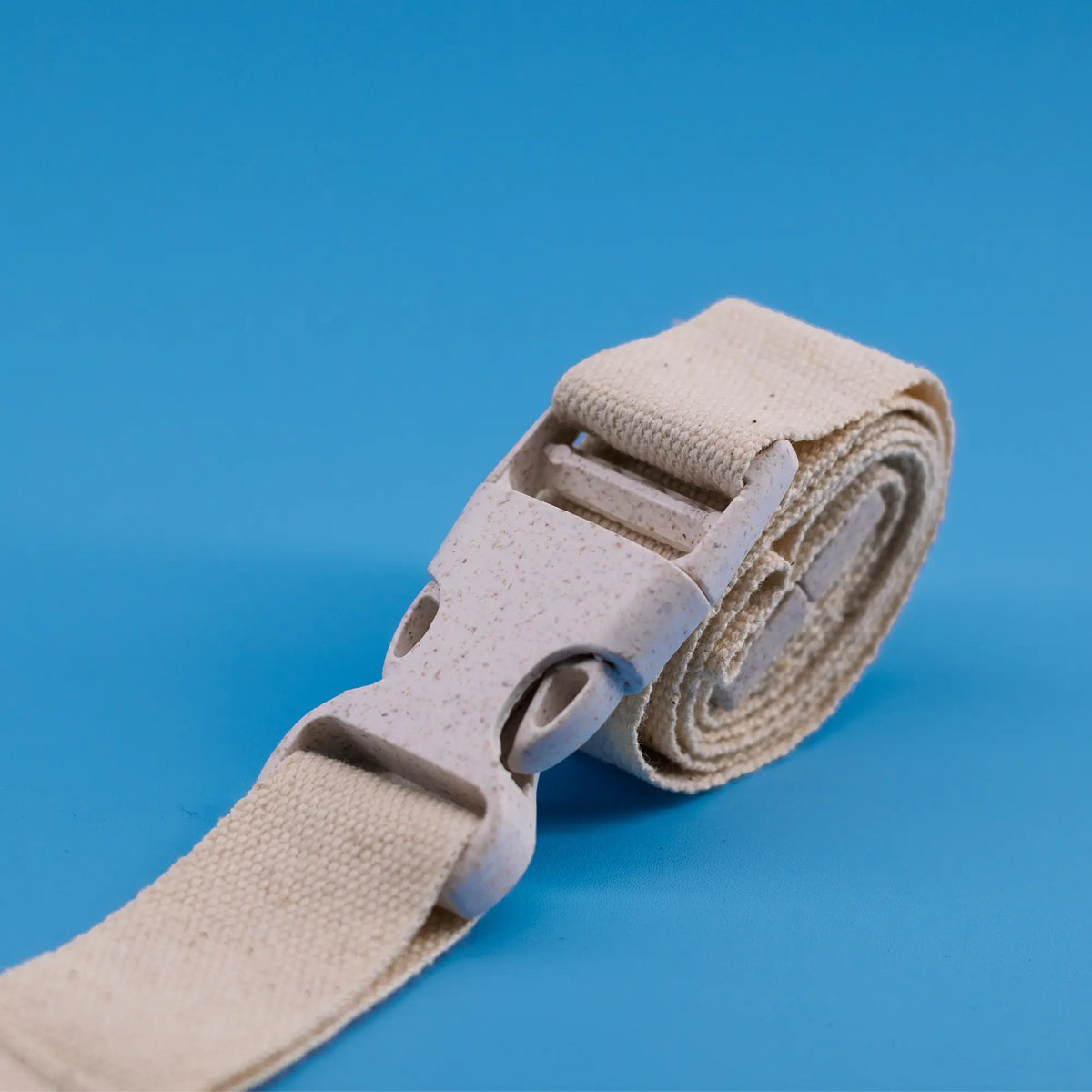 Cotton Lanyard with Wheat Straw Buckle – Eco-Friendly ID Holder