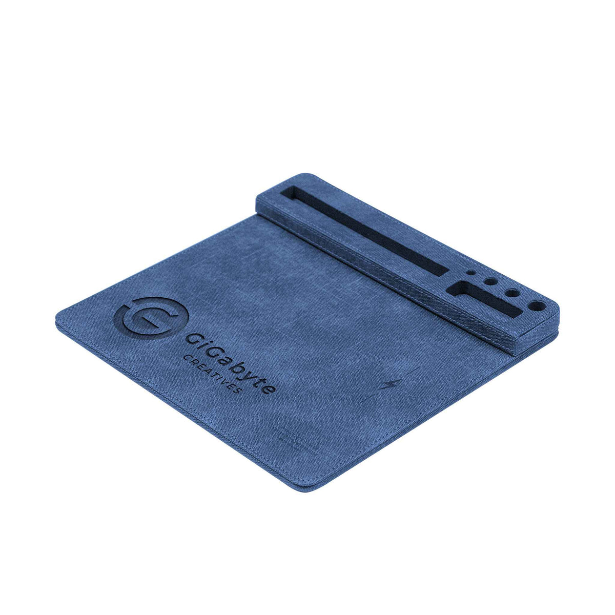 Wireless Charging Mouse Pad Blue