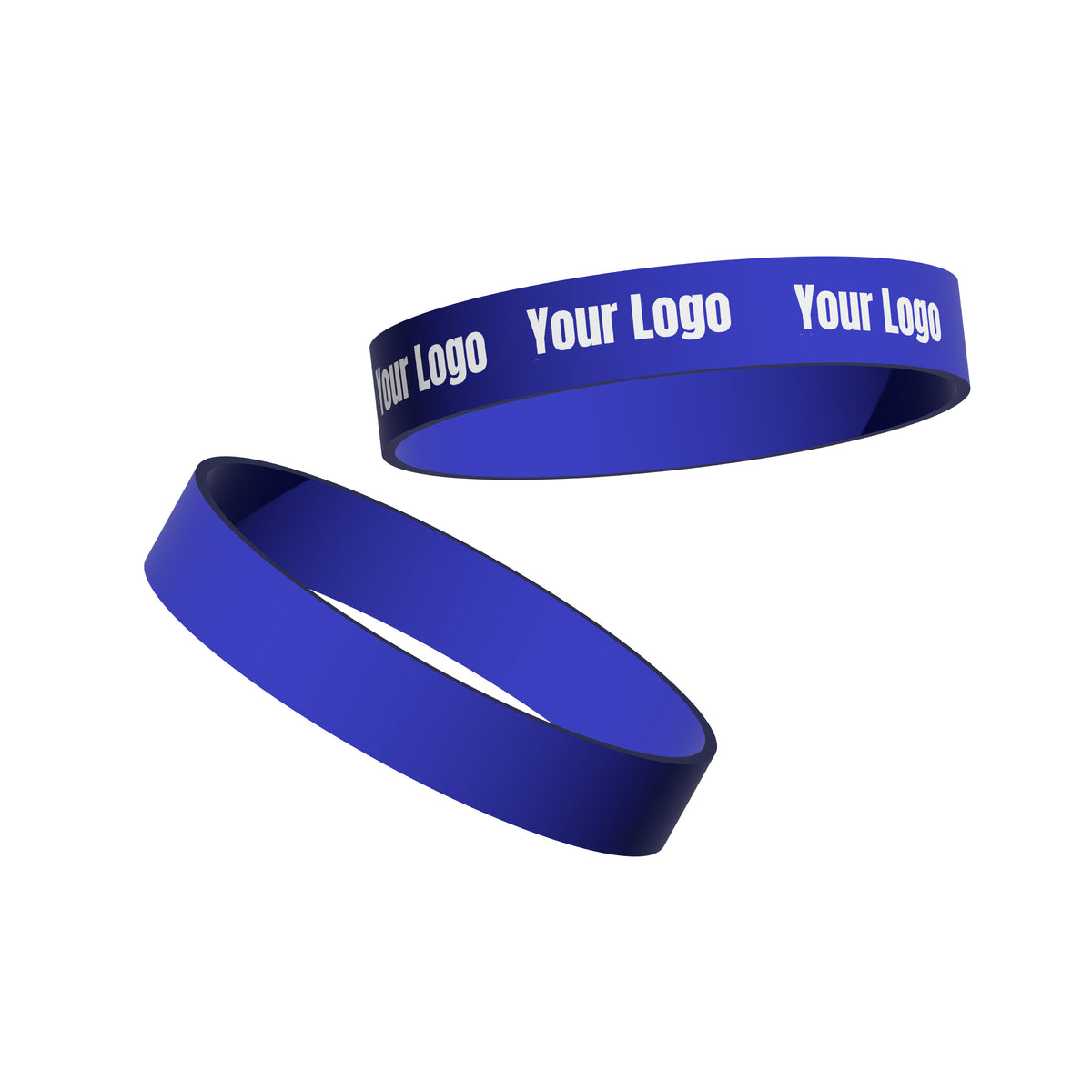 Silicon Wrist Band Blue