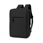 Backpack with USB Charging Point Black
