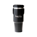 Tumbler with Handle and Sipper Black