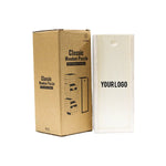Classic wooden puzzle stacking game with sliding wooden box