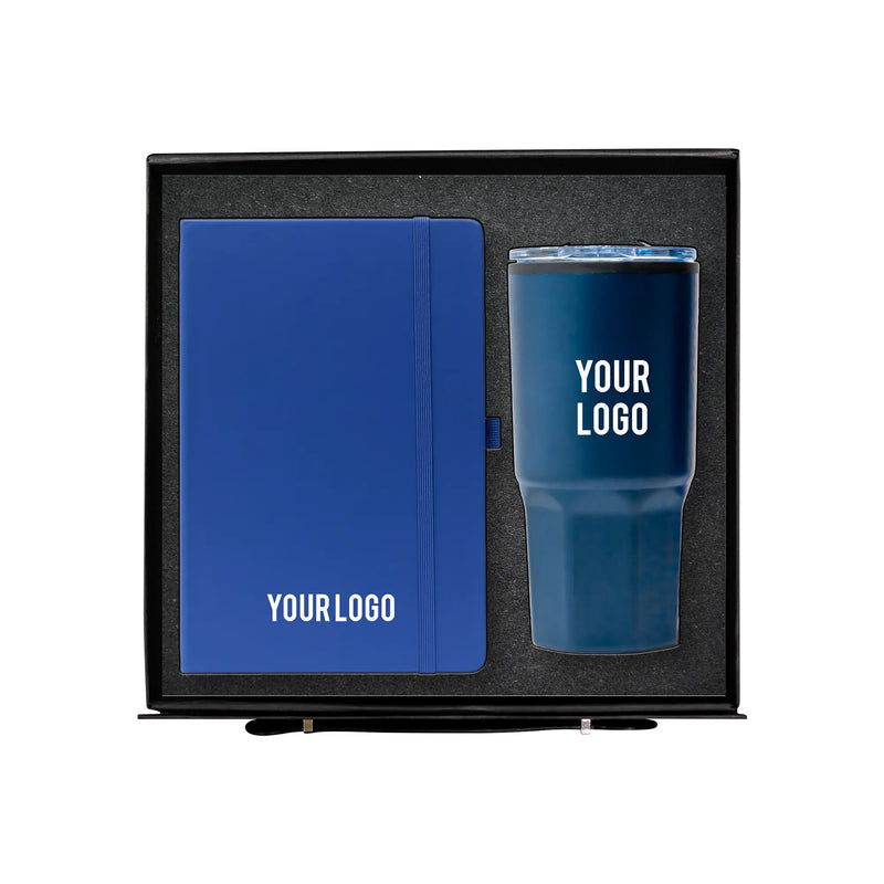 HueEdge notebook tumbler corporate gift set multi-colour UAE Dubai GCC