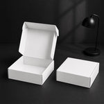 Premium Corrugated Gift Box White
