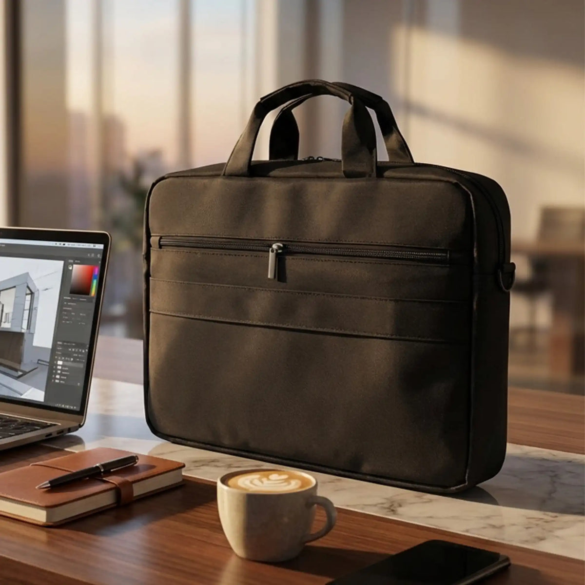Office Laptop Bag Black