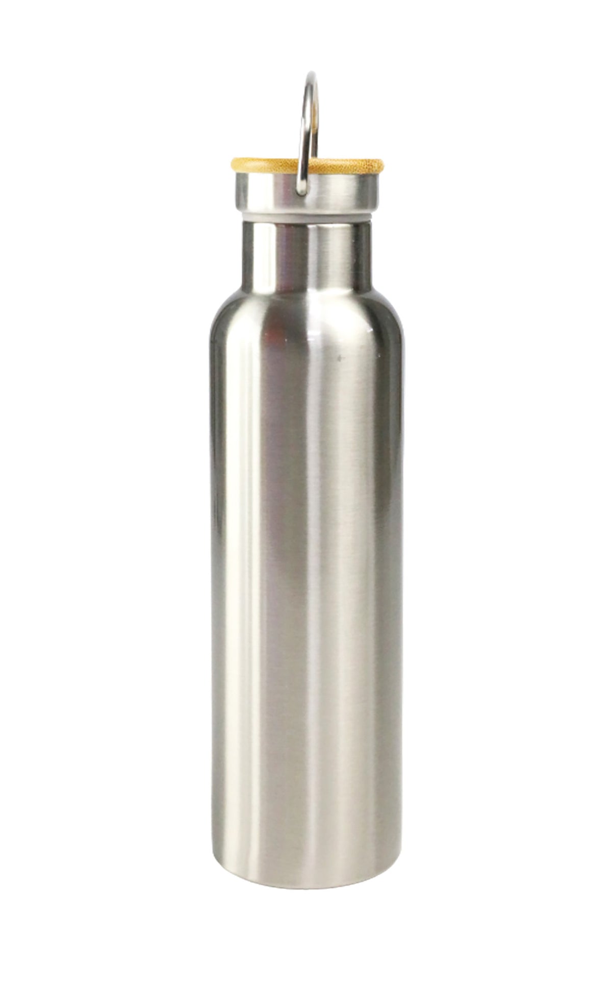 Stainless Steel Bamboo Flask – custom branded corporate gift, Kaaf Creations UAE